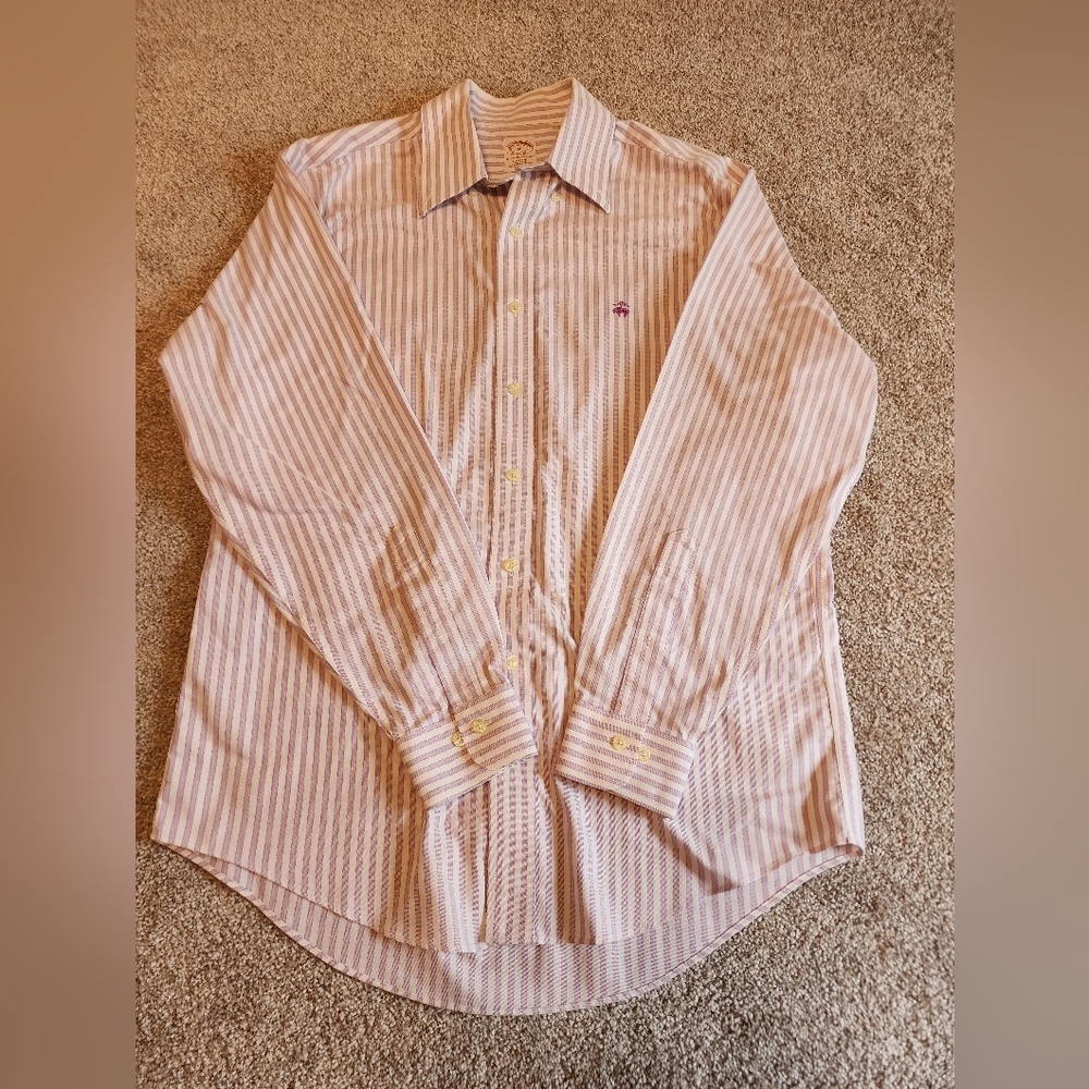 Preowned‎ Brooks Bros buttondown shirt medium